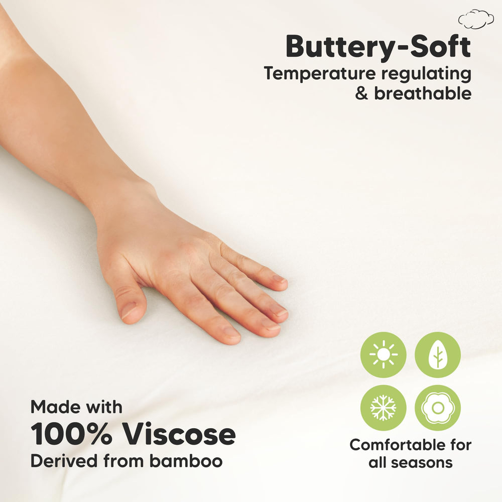 KeaBabies SnugFit mini sheet highlights easy fit and removal during quick diaper changes or setup.