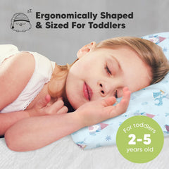 KeaBabies My Little Dreamy pillowcase close-up highlights organic cotton and gentle print.