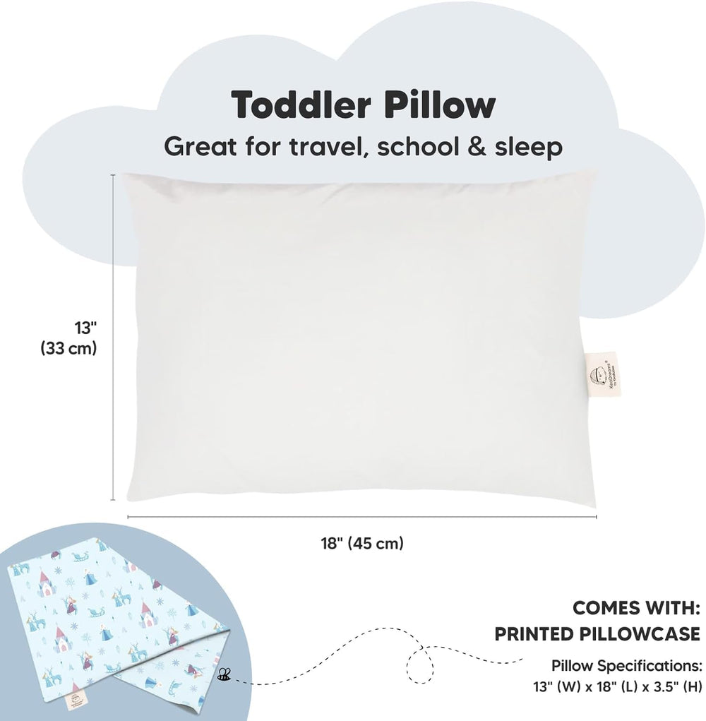 KeaBabies My Little Dreamy ergonomic design supports comfy neck alignment.