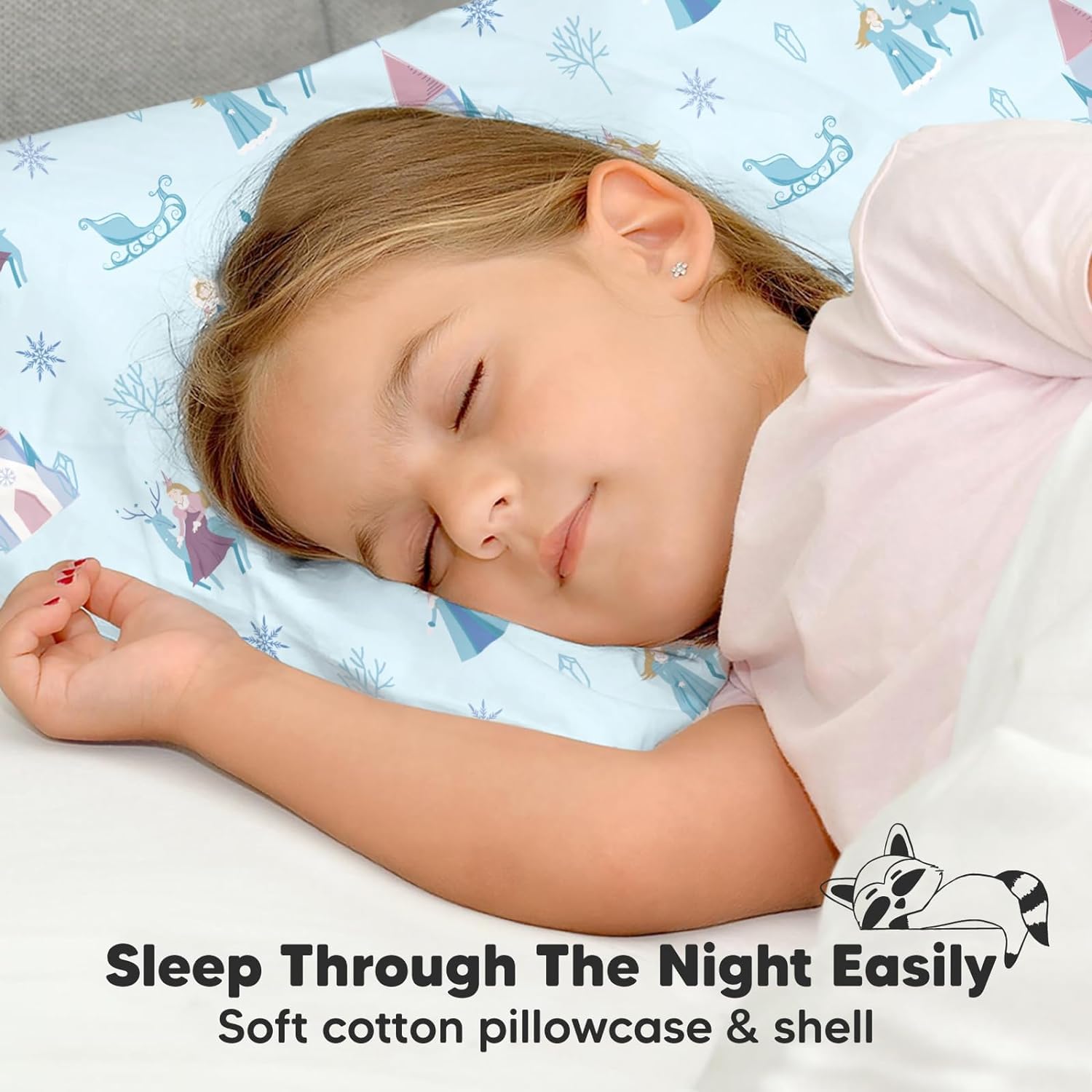 KeaBabies pillow is machine washable for quick cleaning after adventures.