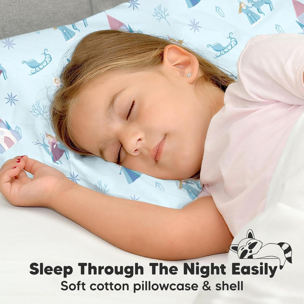 KeaBabies pillow is machine washable for quick cleaning after adventures.