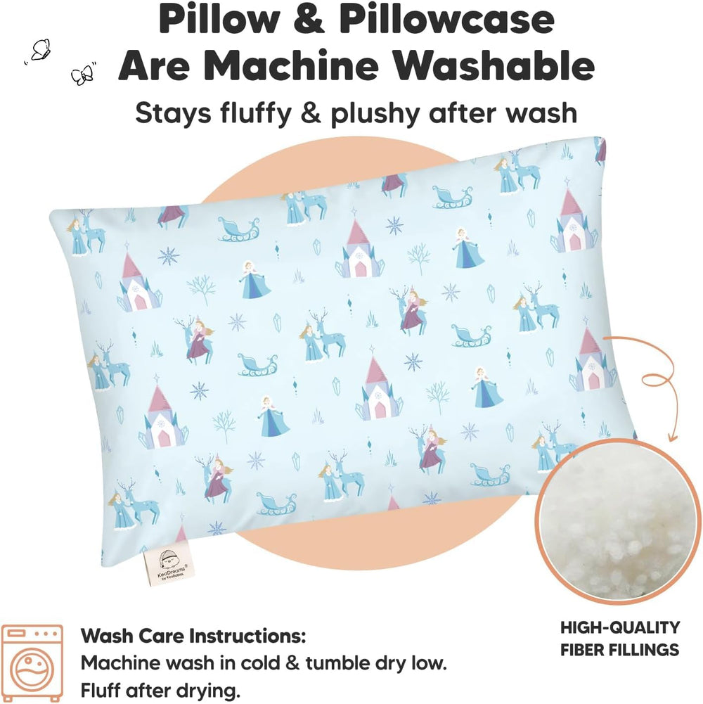 KeaBabies organic cotton cover emphasizes breathable, premium material for toddlers.