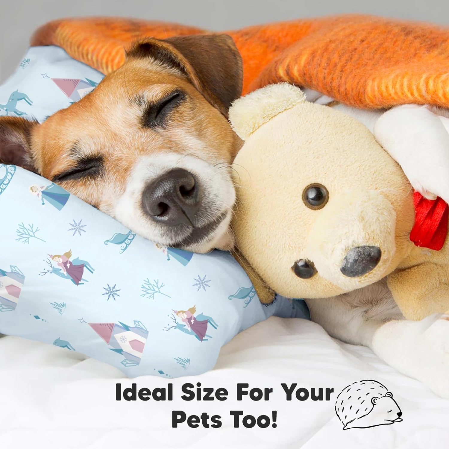 KeaBabies travel-ready pillow ideal for car trips and naps on the go.