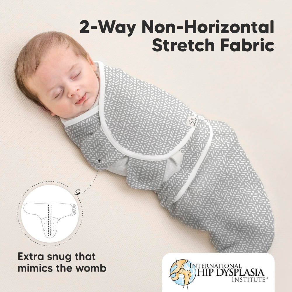 KeaBabies 2-way stretch knit adapts for gentle, lasting comfort.