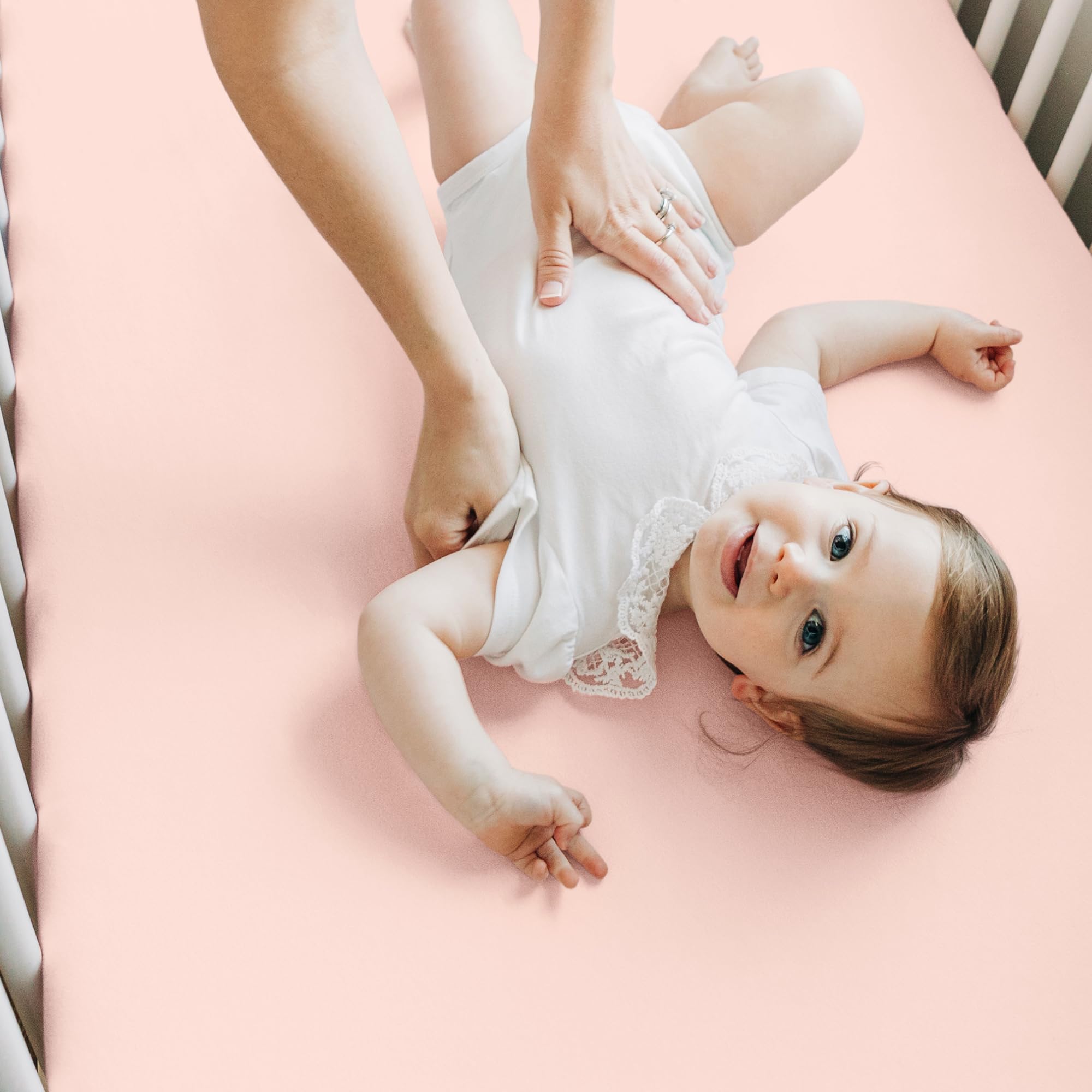 KeaBabies 52x28 crib sheet ready for toddler bed transition.