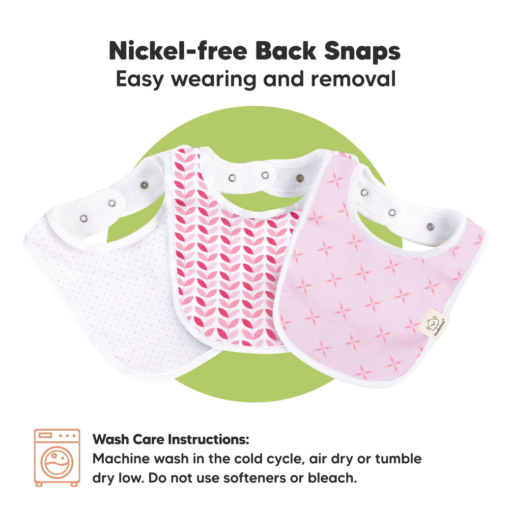KeaBabies 8-pack bib variety styles suitable for any outfit