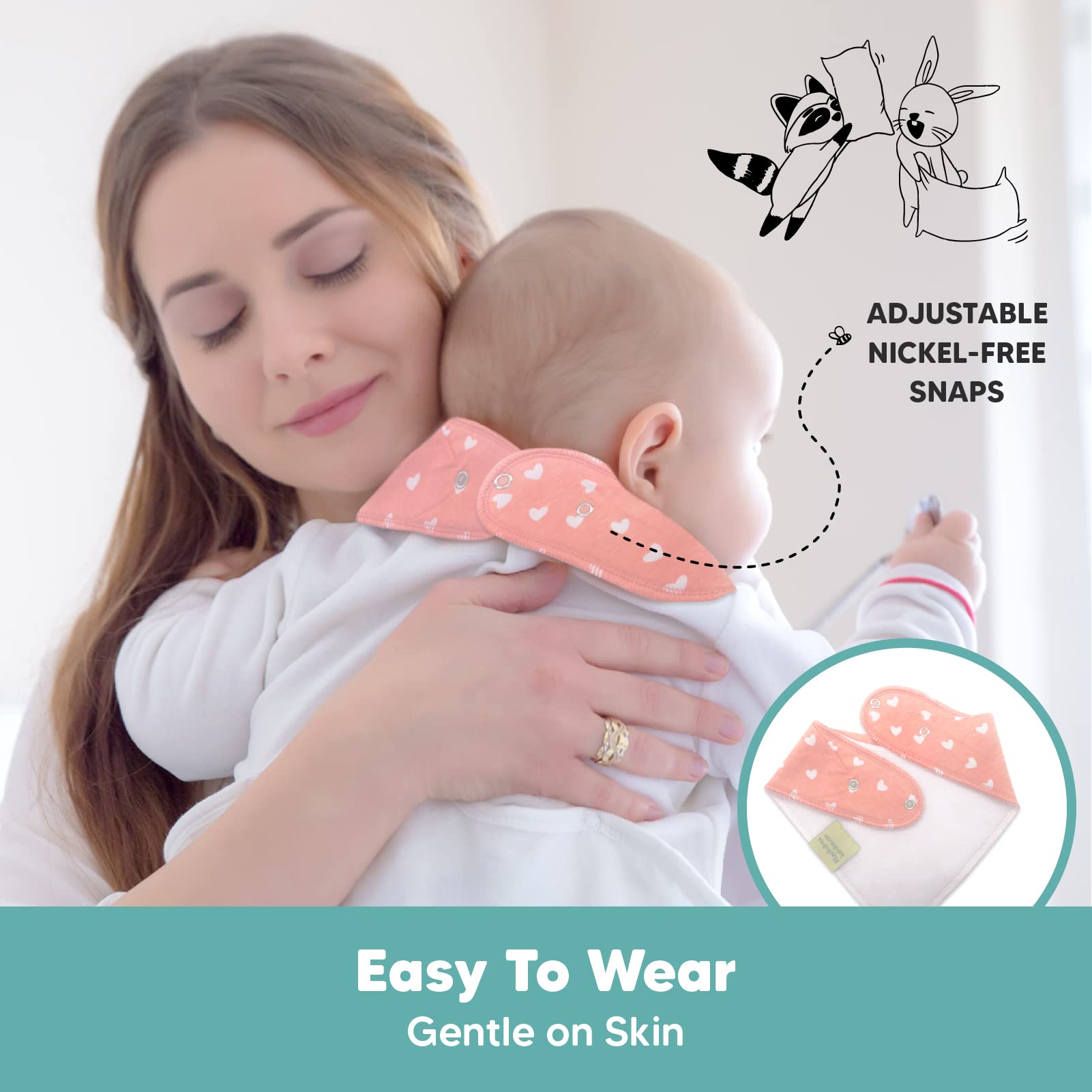 KeaBabies gender-neutral tones pair with daily outfits