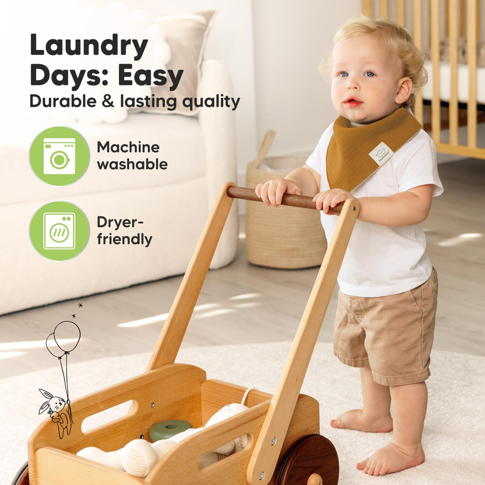 KeaBabies soft seams provide extra comfort for sensitive baby skin