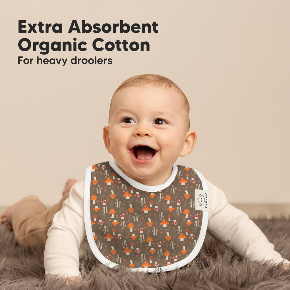 KeaBabies 8-pack adjustable snaps illustrate easy sizing for newborn to 24 months.