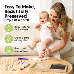 KeaBabies alphabet stamps and paint kit for personalized nursery art.