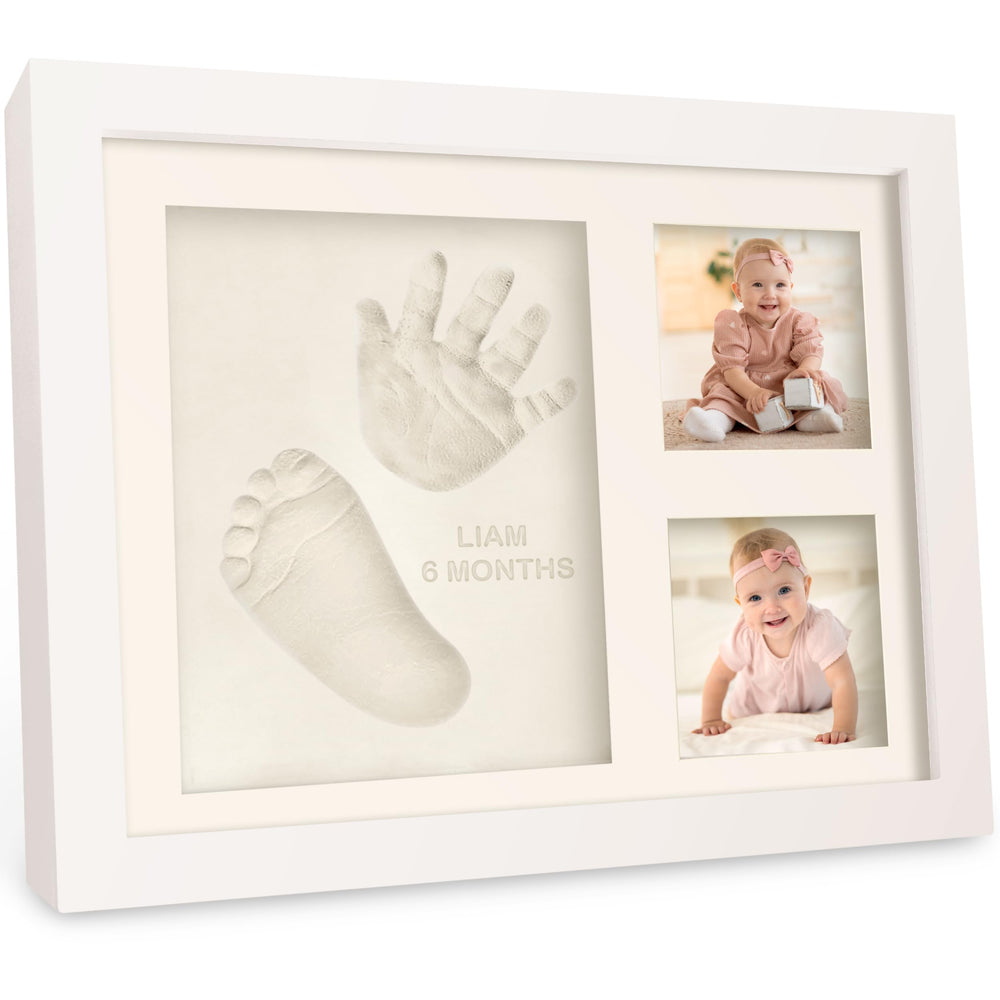 KeaBabies Alpine White frame closeup, beautifully preserves newborn memories