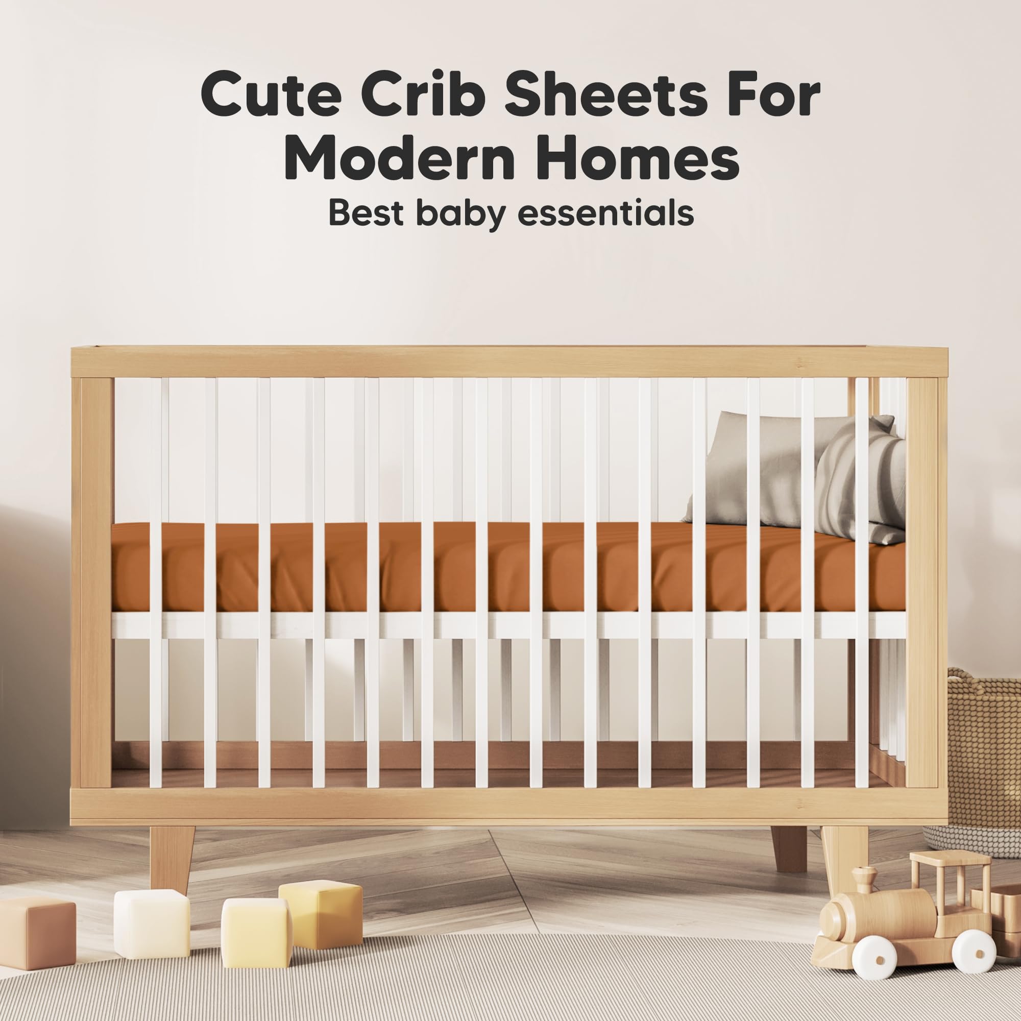 KeaBabies baby bed scene shows cozy sleep setup with breathable materials.