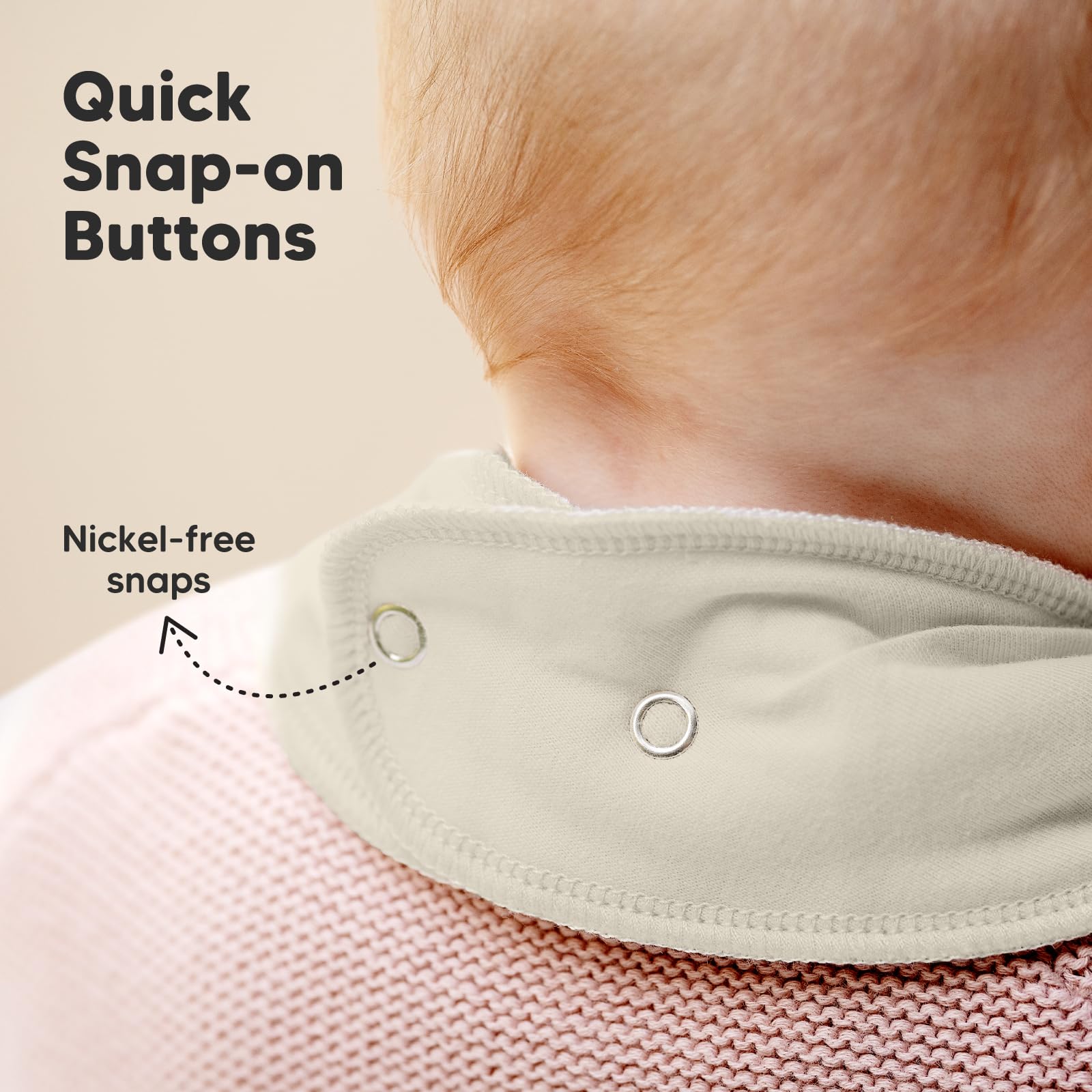 KeaBabies machine-washable bibs stay soft after repeated washes.