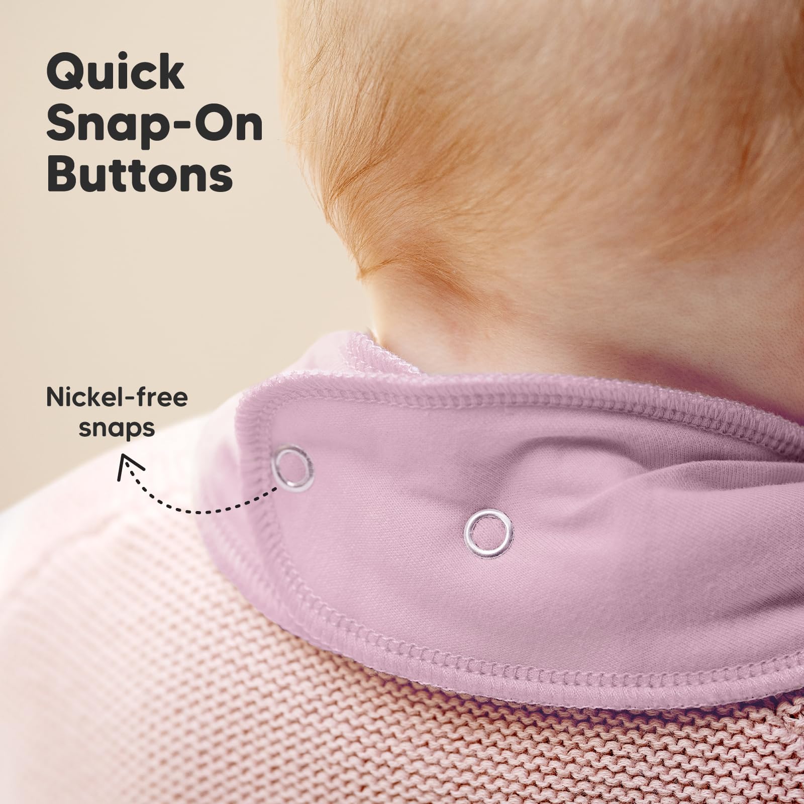 KeaBabies baby-drool-prevention comfort bibs help keep outfits cleaner throughout the teething stage.