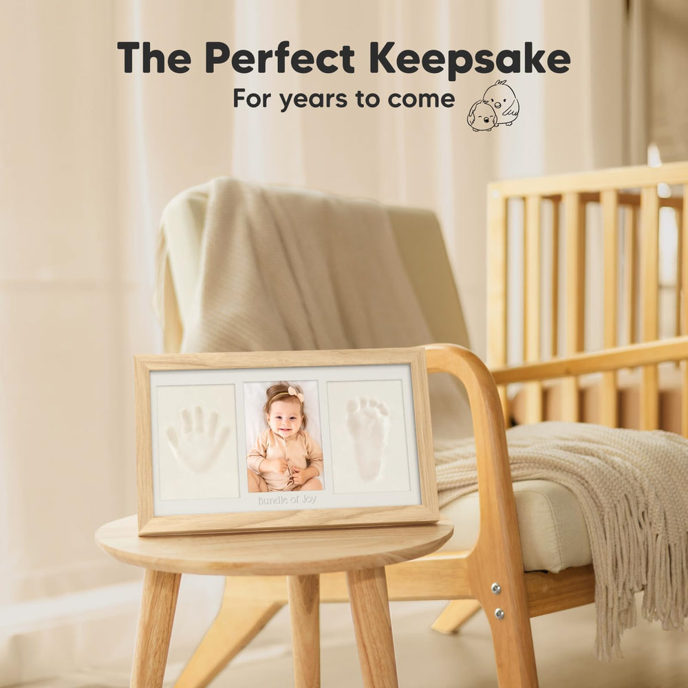 KeaBabies baby footprint clay detail highlights safe, moldable material for prints