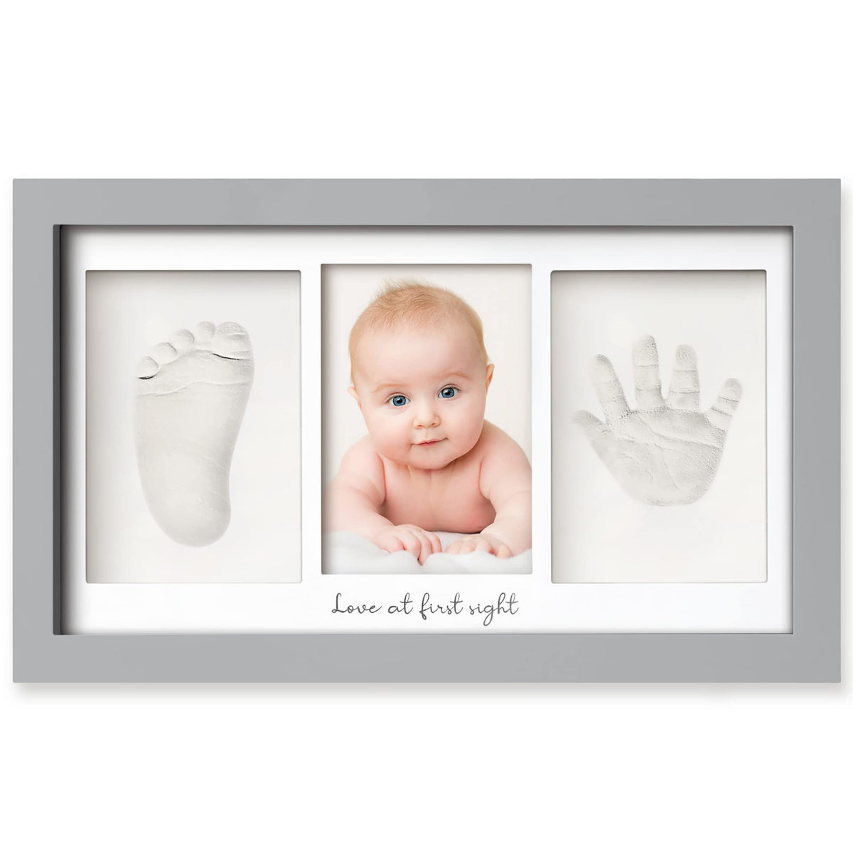 KeaBabies baby handprint kit clay handprint detail preserves tiny prints as a durable keepsake