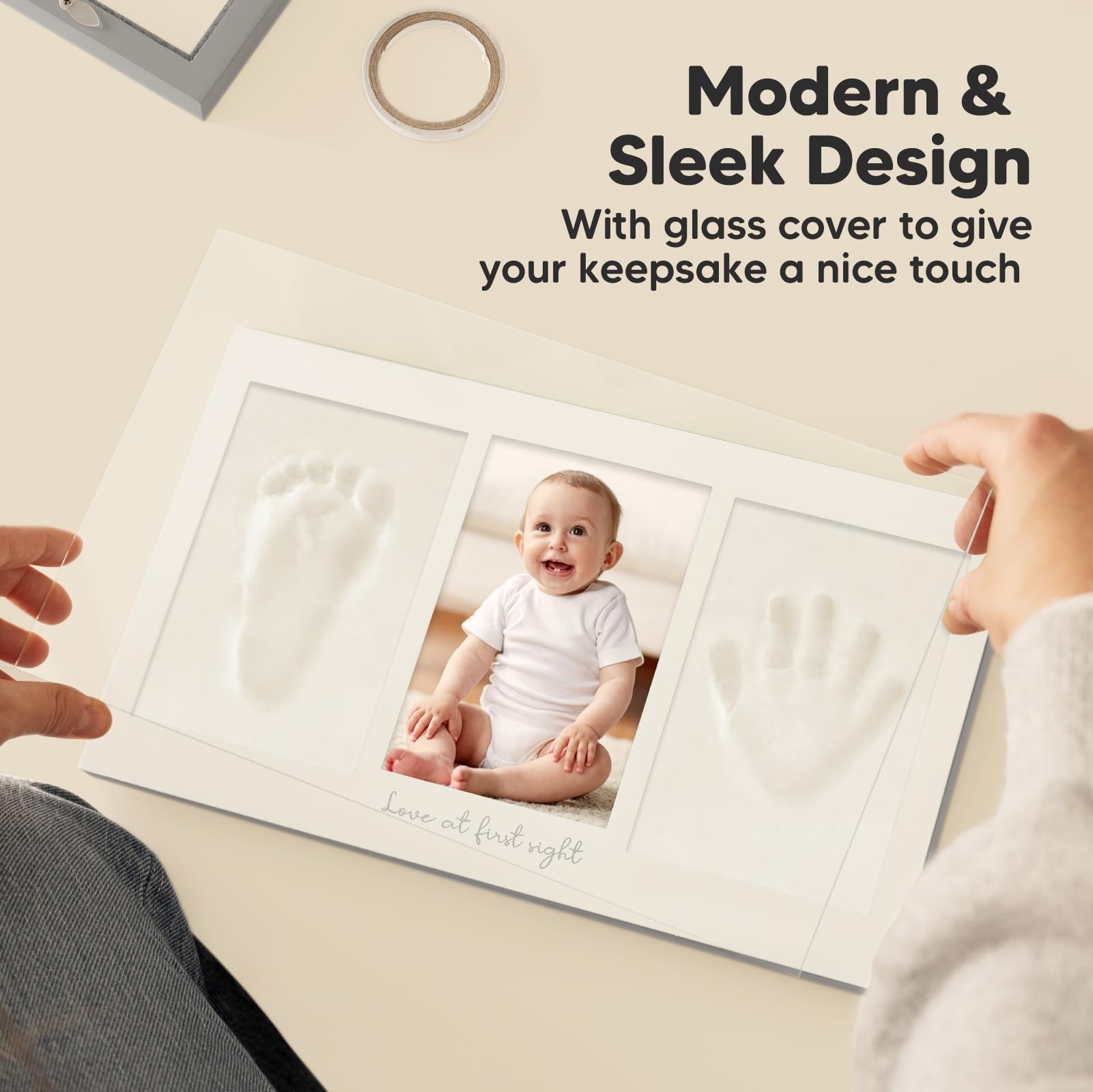 KeaBabies newborn frame captures precious moments for nursery decor and future storytelling
