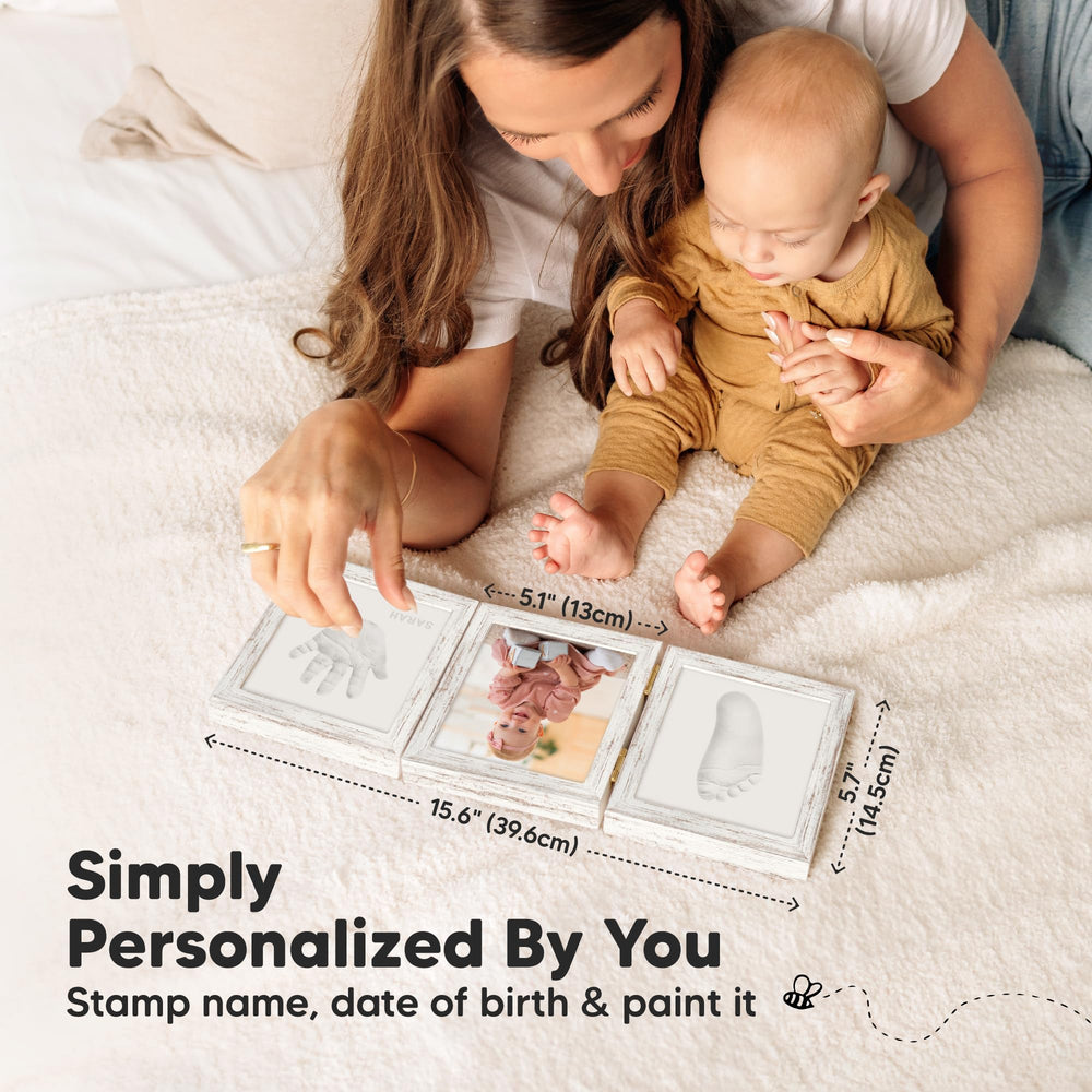 KeaBabies 100% baby-safe clay ensures durable authentic hand foot impressions