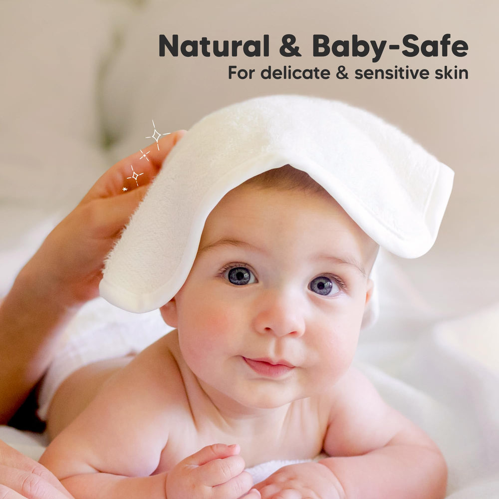 KeaBabies durable washcloths machine washable for busy parents