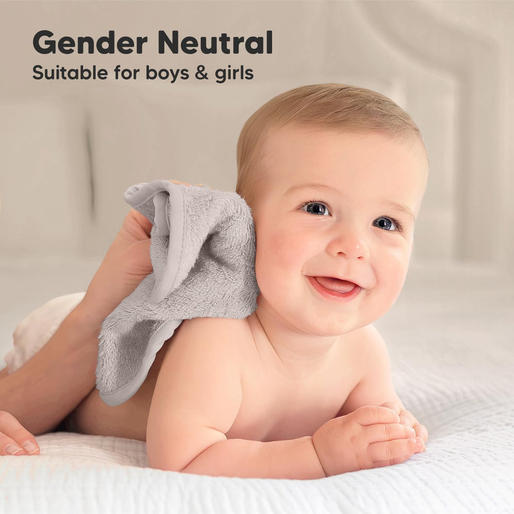 KeaBabies washcloth used as makeup removal cloth in a gentle routine