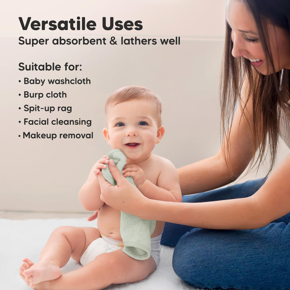 KeaBabies cloths can double as gentle makeup-removal cloths for babies.