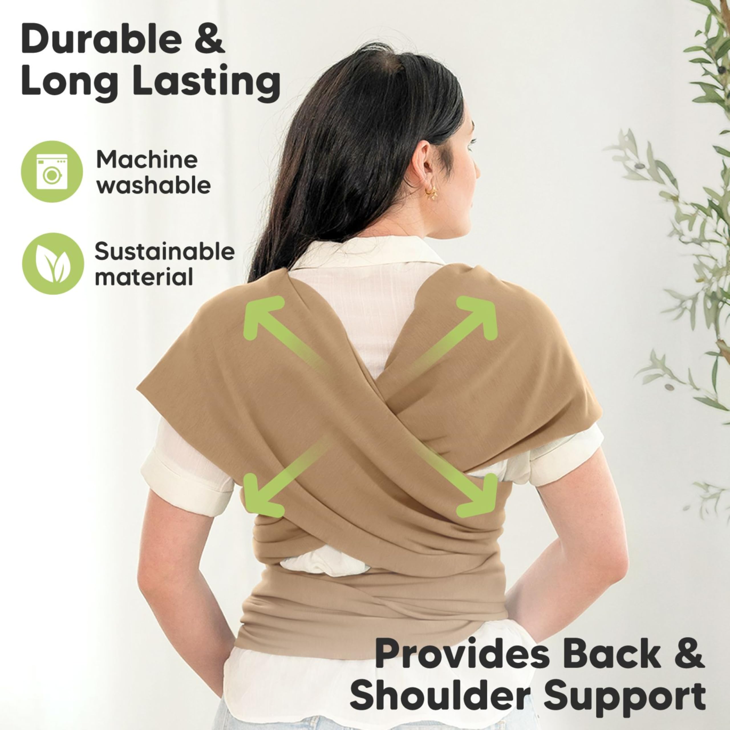 KeaBabies hands-free design supports bonding while keeping both hands available