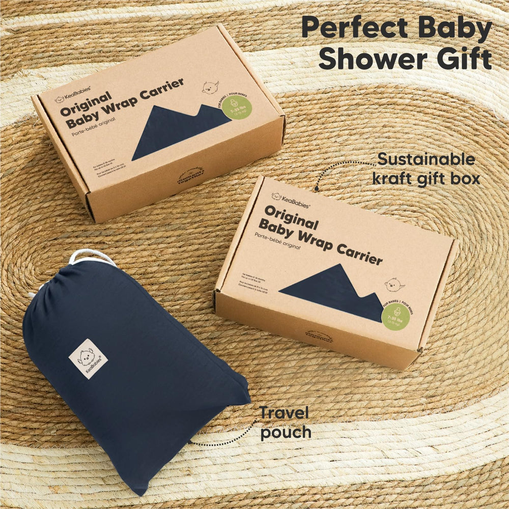 KeaBabies Midnight easy-wear-steps highlights simple setup for quick, stress-free wearing.