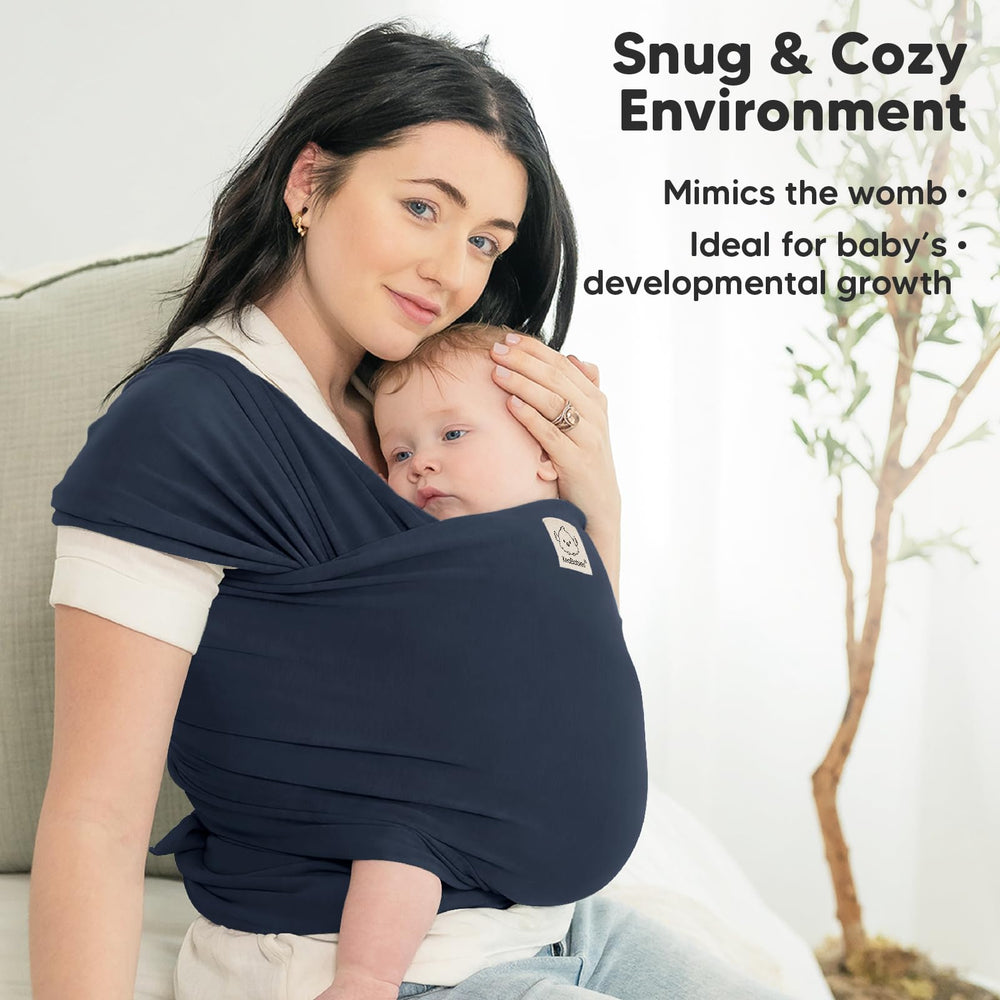 KeaBabies Midnight universal-fit demonstrates one-size comfort for all caregivers.