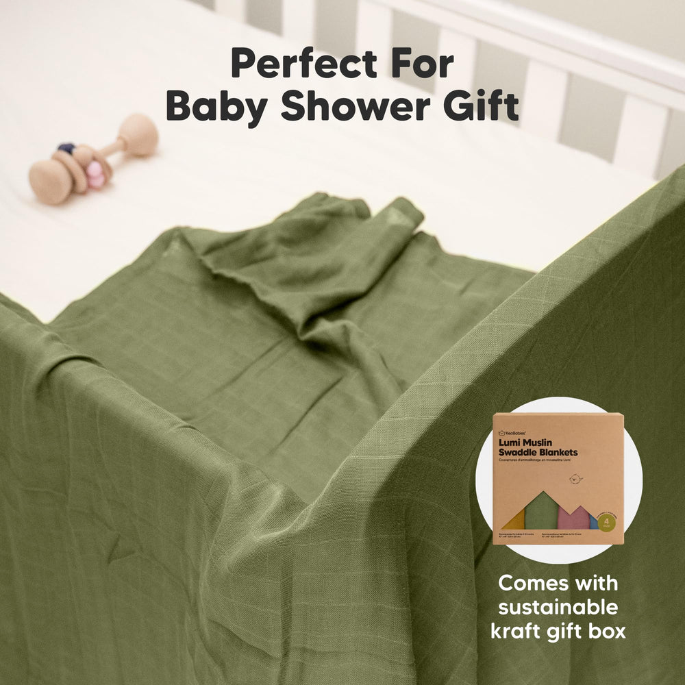KeaBabies bamboo-cotton blend fabric stays soft after washes