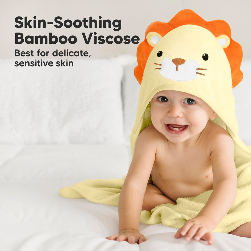KeaBabies bamboo towel absorbency test shows threefold faster drying.