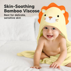 KeaBabies bamboo towel absorbency test shows threefold faster drying.