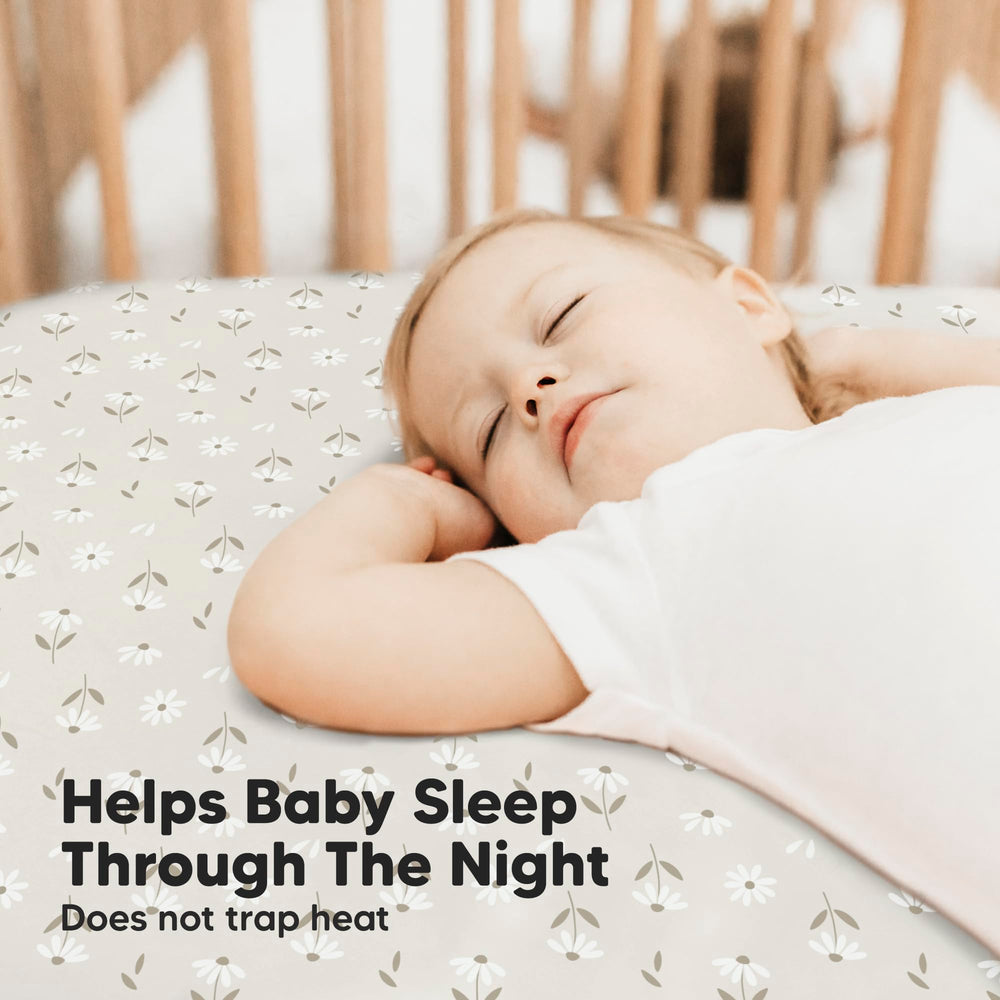 KeaBabies bamboo viscose fabric closeup shows soft, breathable texture.