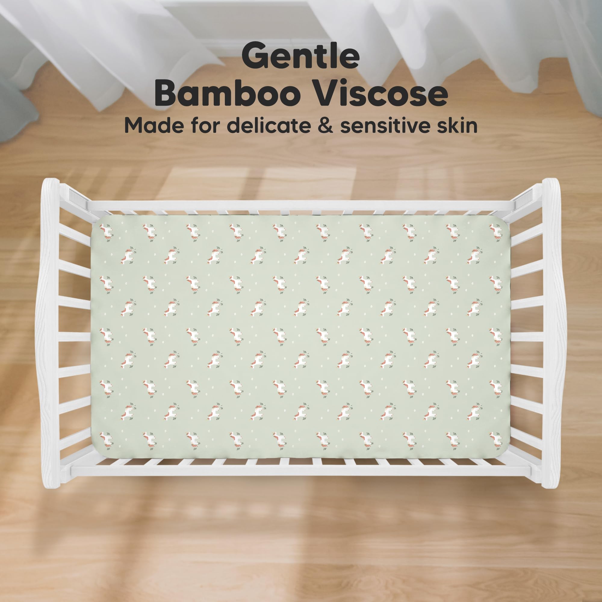KeaBabies bamboo viscose close-up highlighting gentle touch for sensitive skin