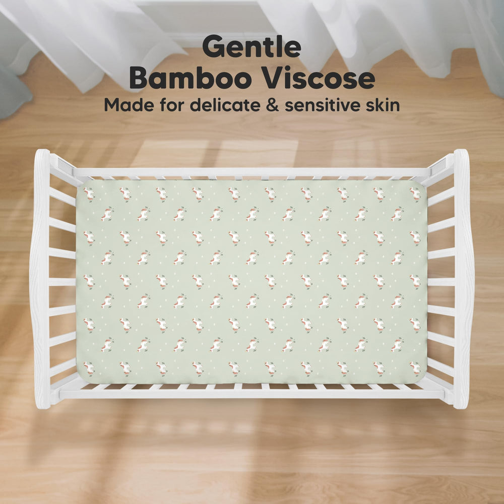 KeaBabies bamboo viscose close-up highlighting gentle touch for sensitive skin