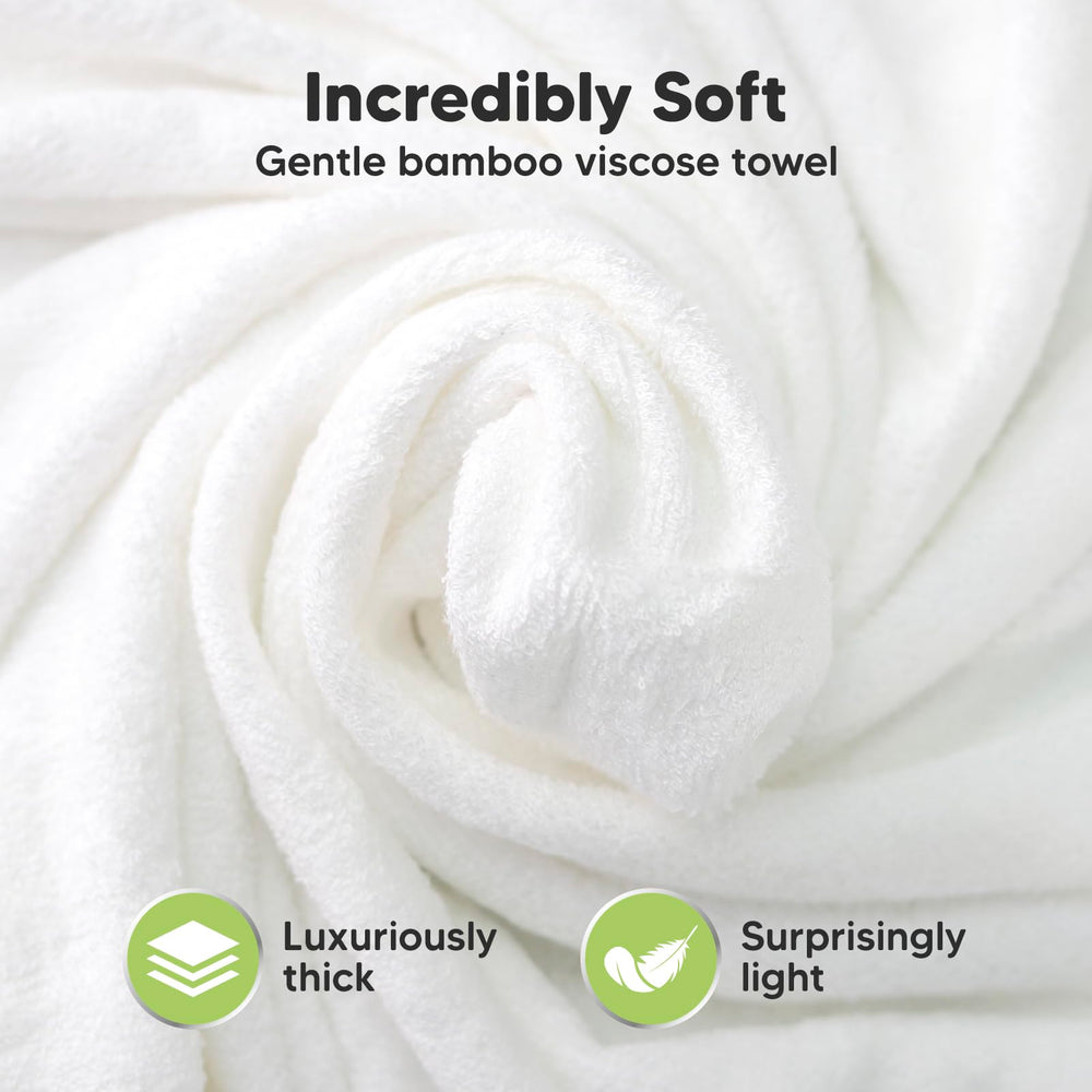 KeaBabies bamboo viscose fabric texture highlights soft feel suitable for sensitive skin.