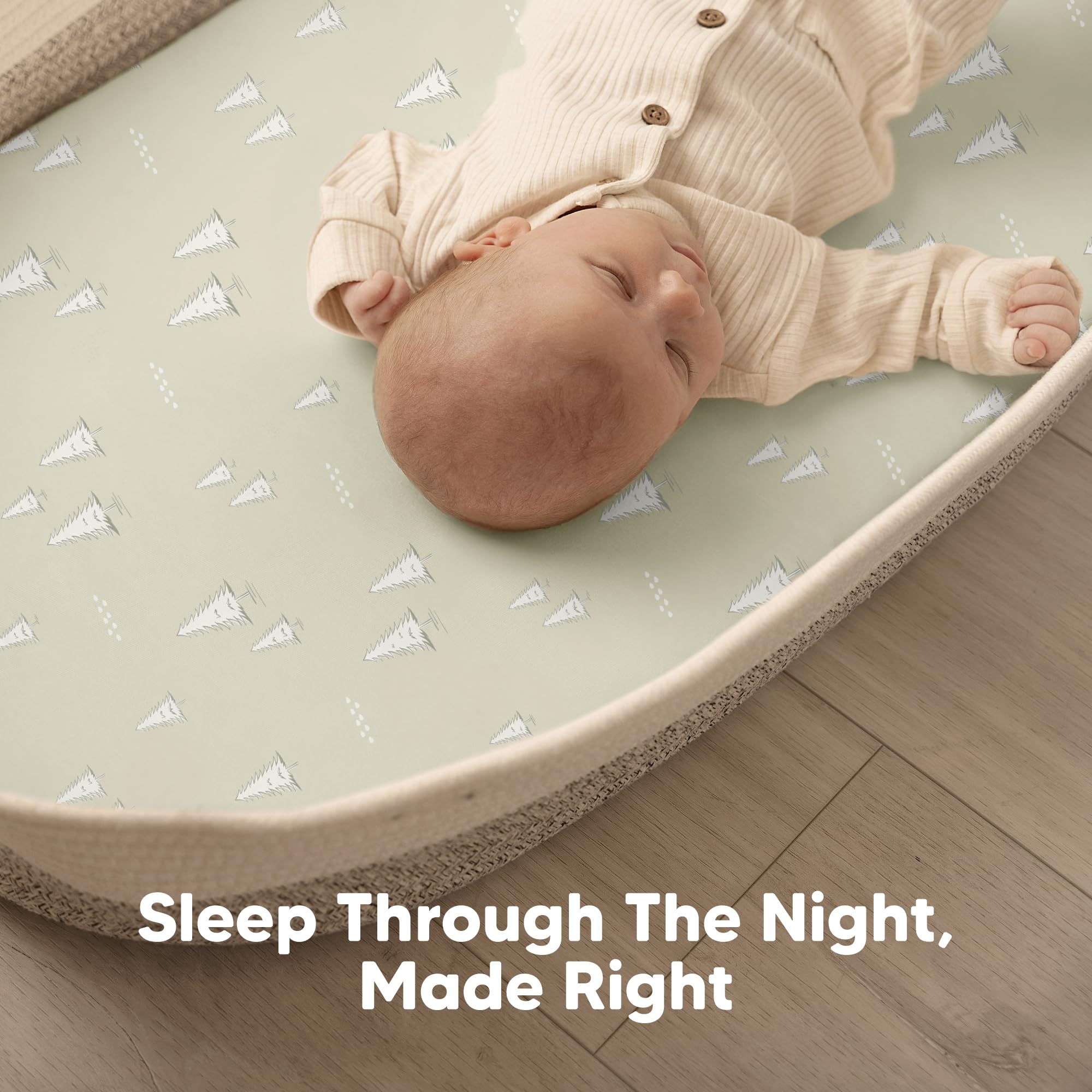 KeaBabies Halo compatibility sheet fits Halo Bassinest Swivel Sleeper.