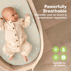 KeaBabies bamboo-viscose material is machine washable and durable.