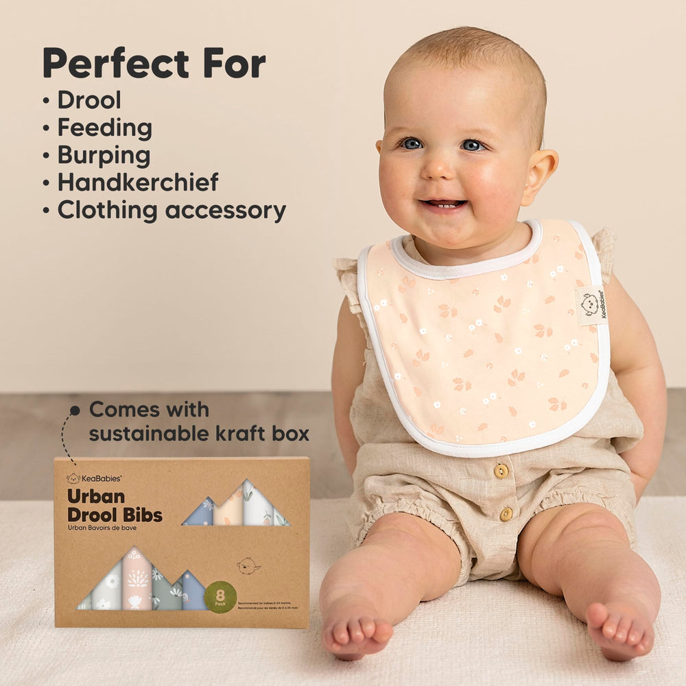KeaBabies soft seams keep gentle edges comfortable against delicate skin.