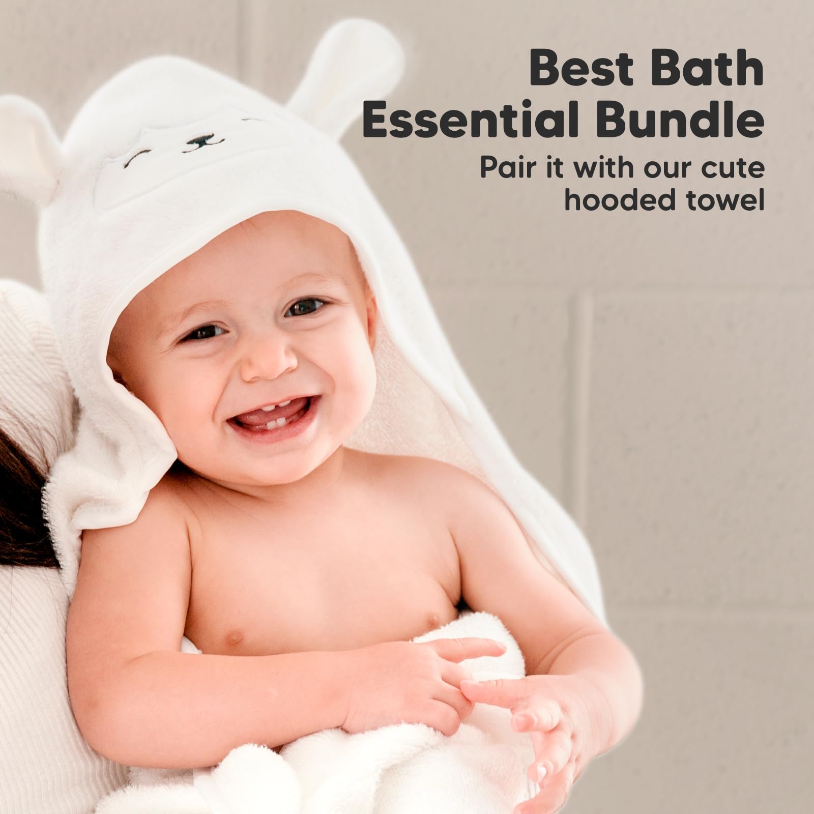 KeaBabies blush pink washcloths in nursery drawer for everyday use