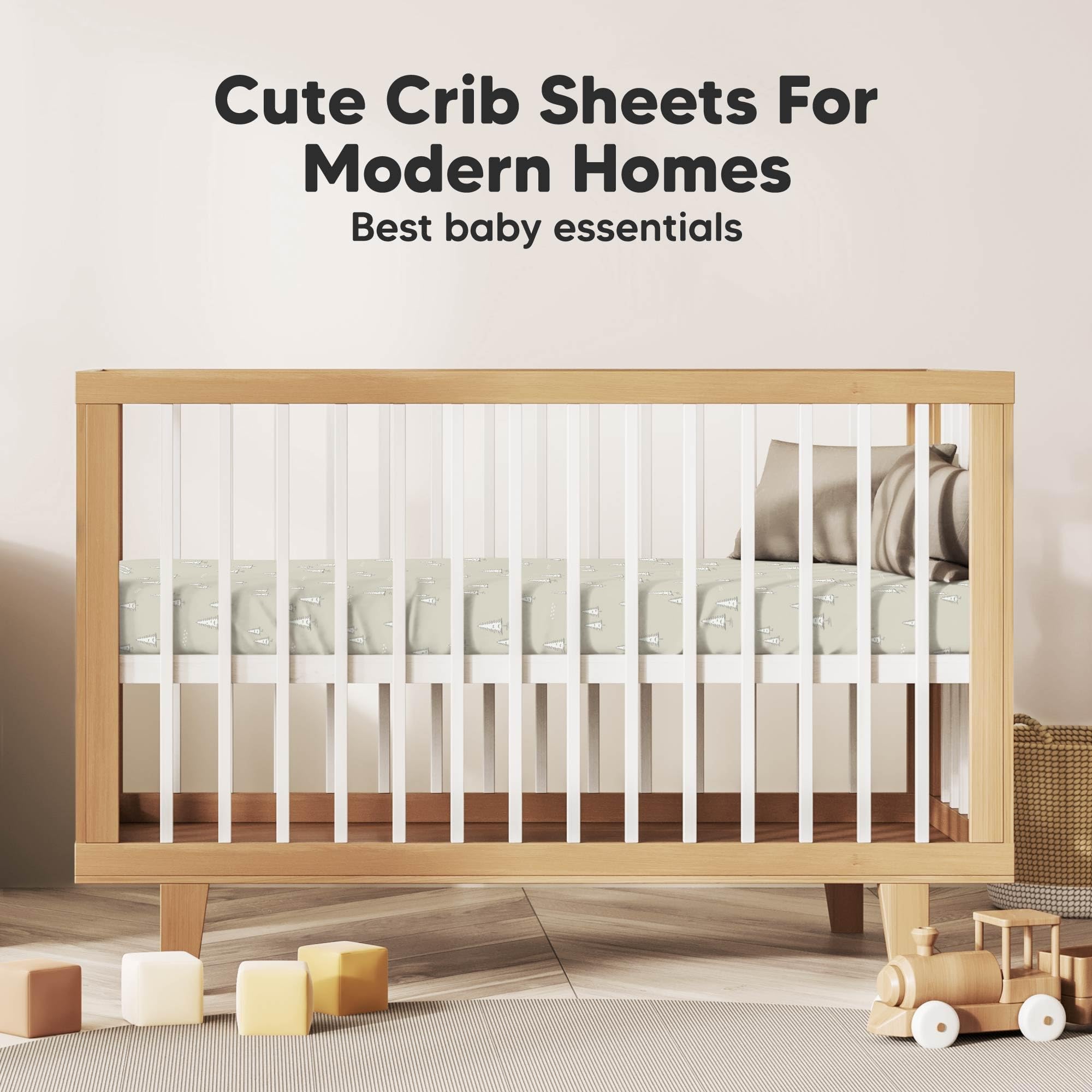 KeaBabies Breathable jersey cotton cover enhances comfort during naps.
