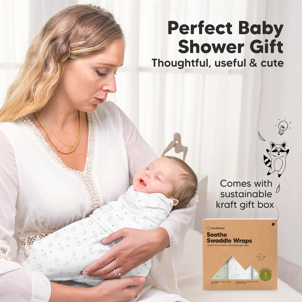 KeaBabies breathable fabric suitable for year-round comfort.