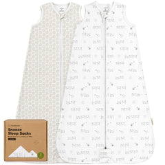 KeaBabies BumbleBear sleep sack open demonstrates full-body wearable blanket for safe sleep.