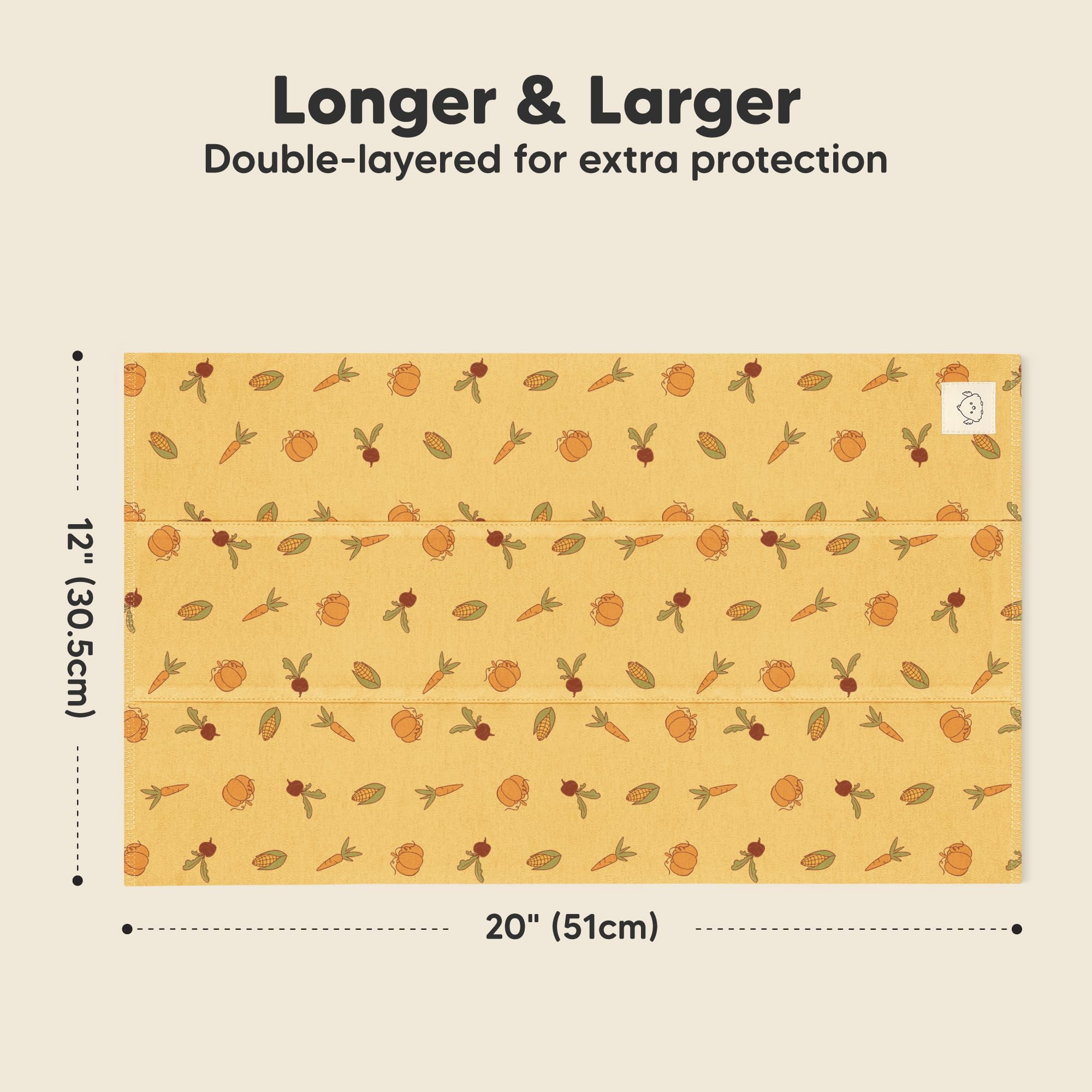 KeaBabies burp cloths absorbency close-up emphasizes spilt liquid control for busy parents.
