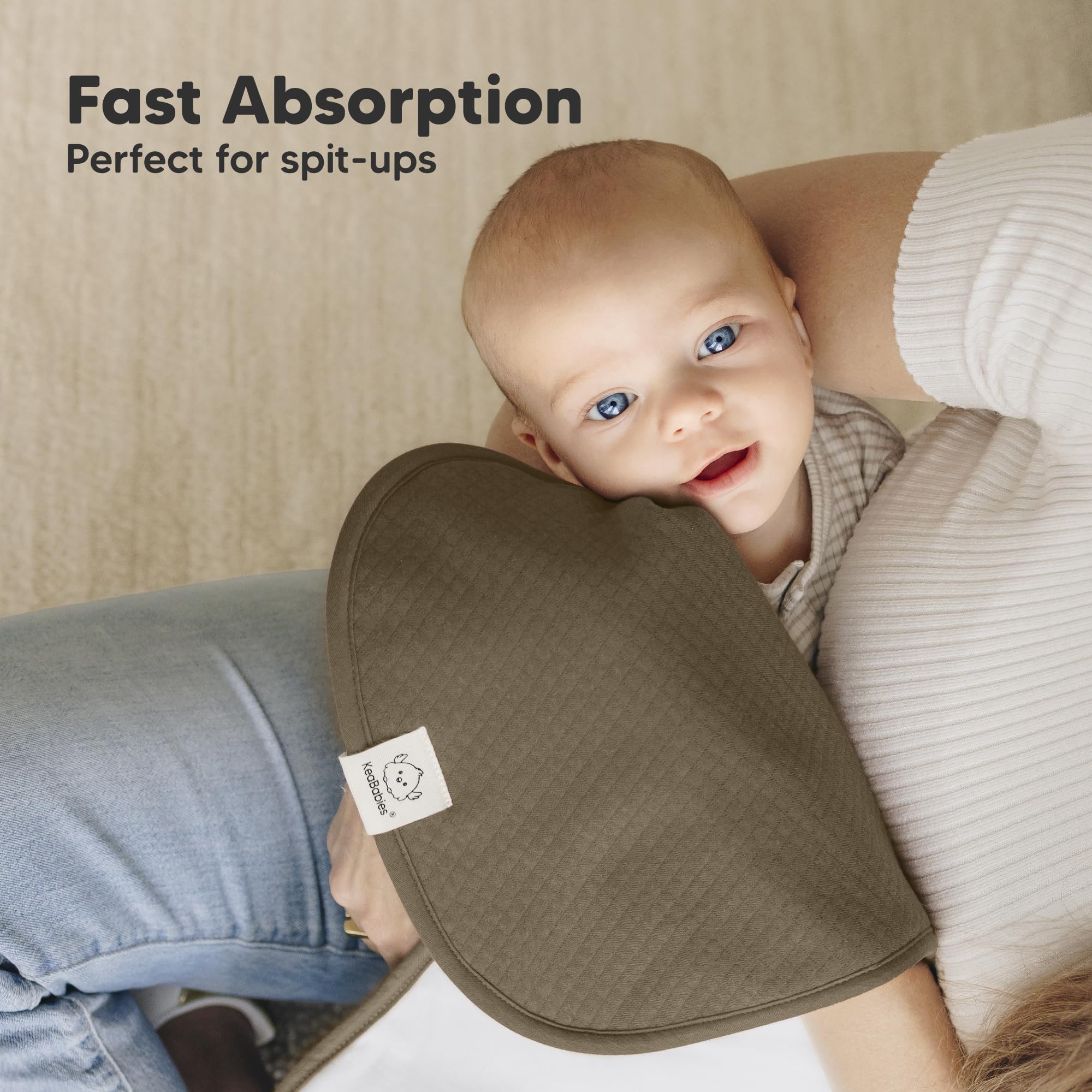 KeaBabies vibrant color palettes brighten newborn essentials in photos or daily use