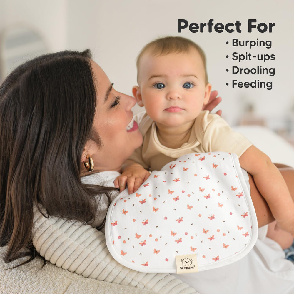 KeaBabies GOTS-certified organic cotton—soft and gentle on baby skin.