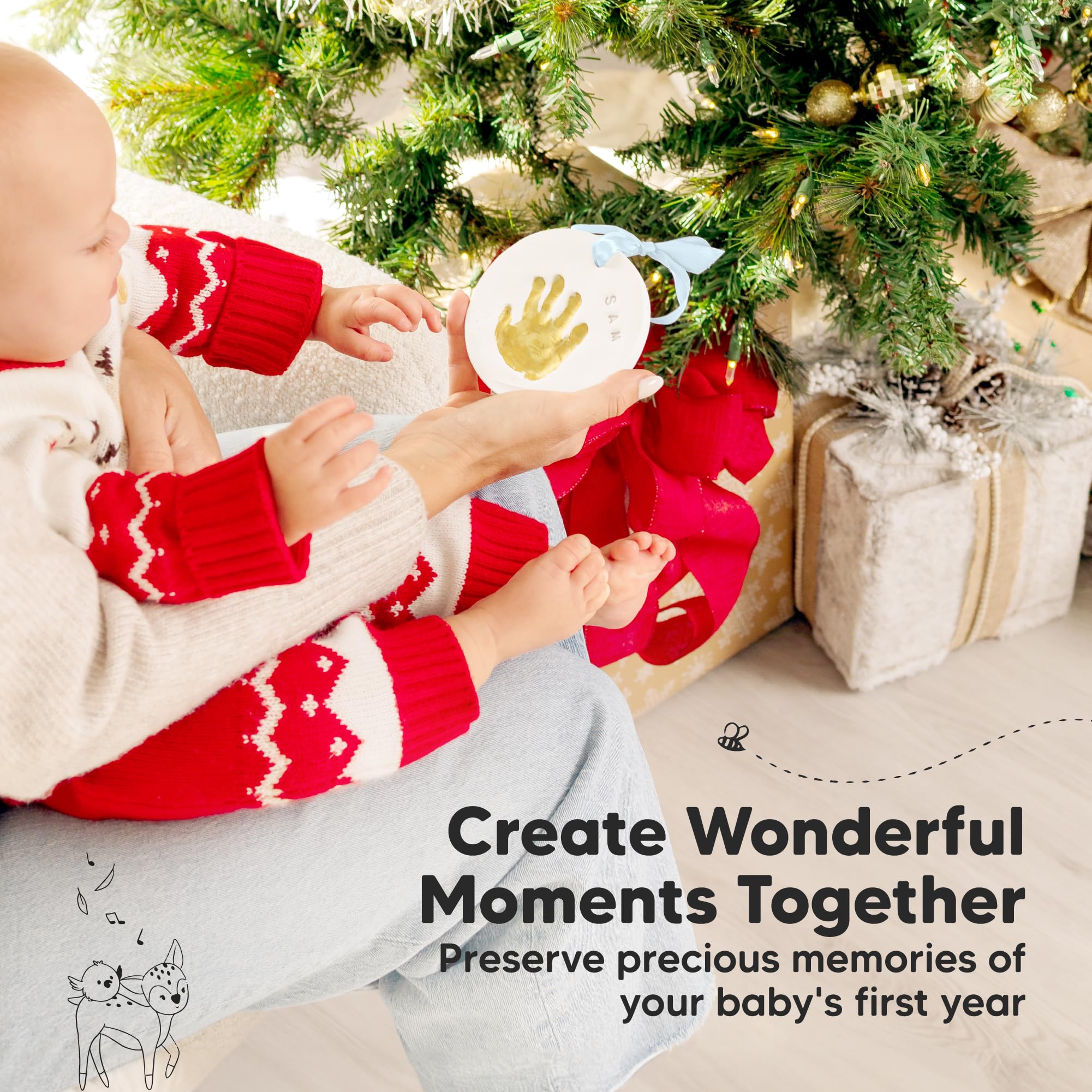 KeaBabies gift packaging image signaling a ready to give shower present.