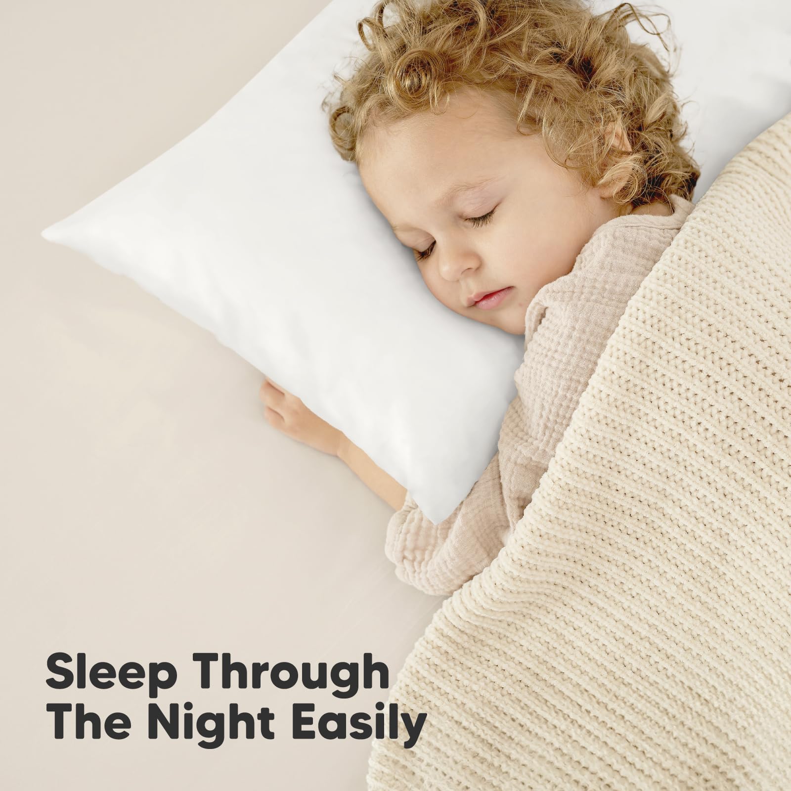 KeaBabies City Cars pillow with OEKO-TEX label ensures safe cotton shell