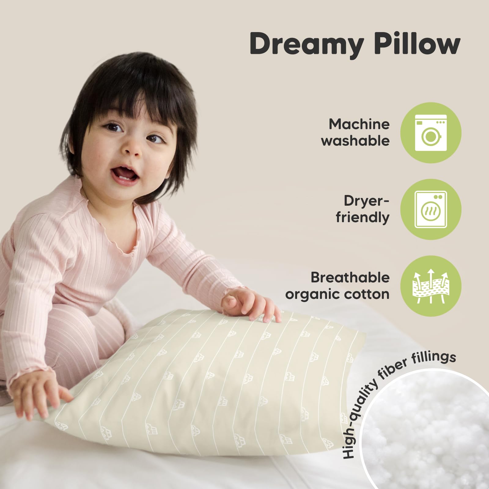 KeaBabies City Cars vacuum-sealed packaging may appear flat, fluff up after massage