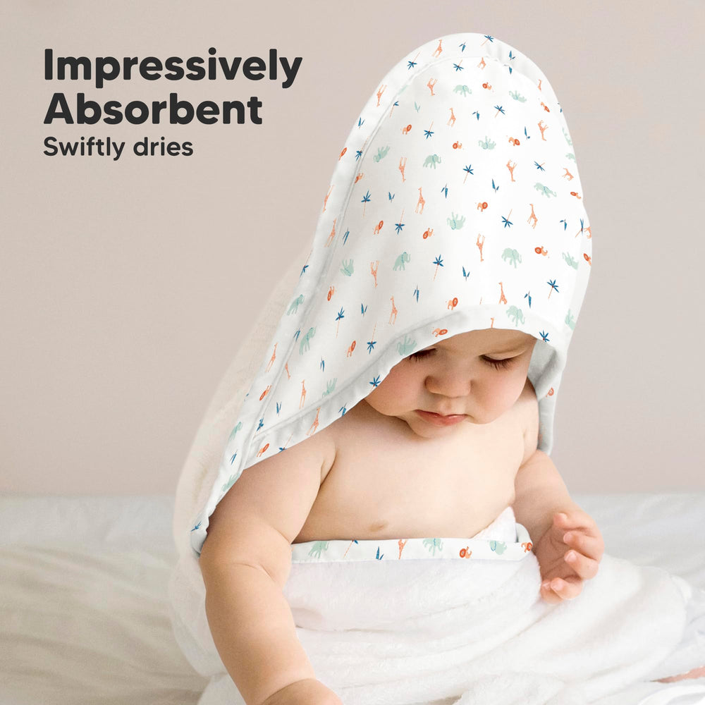 KeaBabies closeup fabric bamboo: tactile bamboo texture for gentle skin contact.
