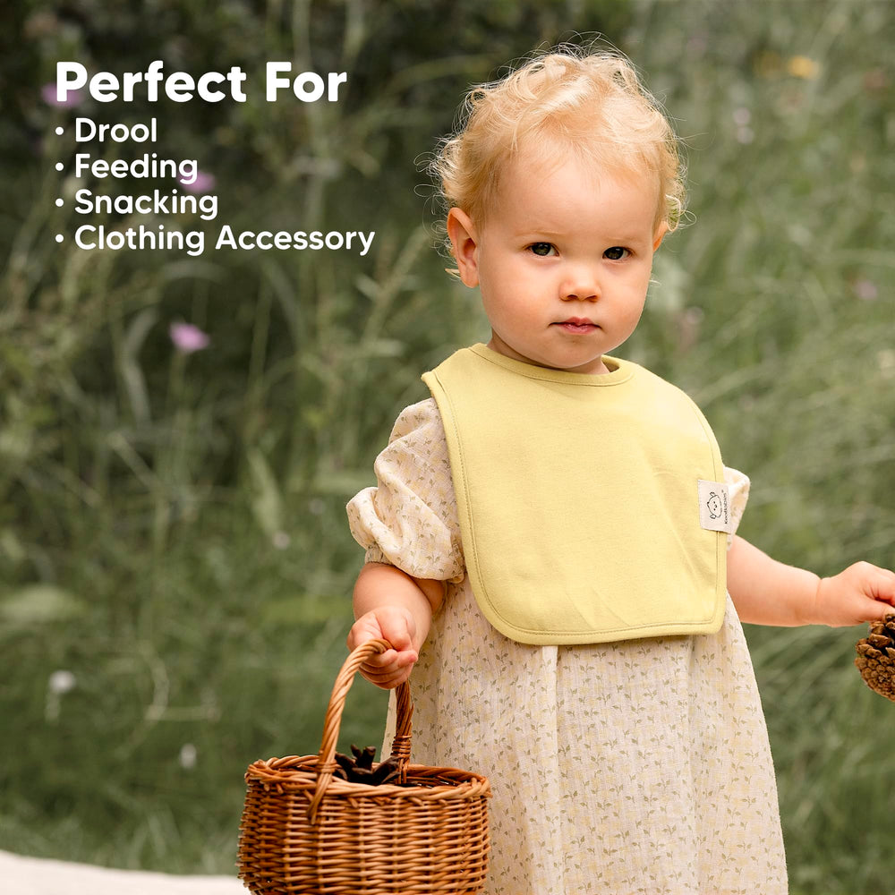 KeaBabies Coast bibs lightweight design for all day comfort